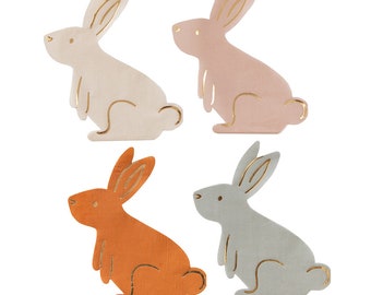 Tovaglioli con coniglietto di Pasqua - 16 pz