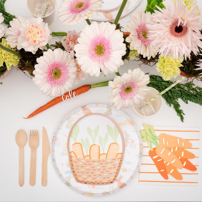 Daydream Society Carrot Bunch Napkins - Thumbnail 4