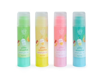 Glitter Smoothie Scented Glue Stick - Pack of 1, 4 Color Options