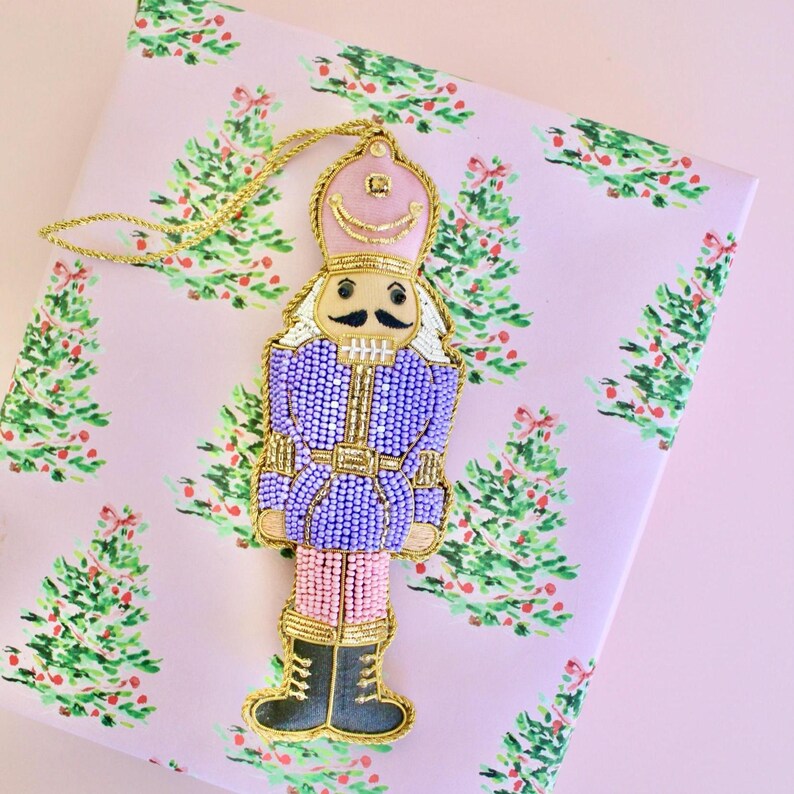 Jollity & Co Beaded Nutcracker Ornament