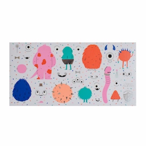 Little Monsters Build Your Own Monster Sticker Set - Pack of 4