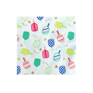 Pickleball Social Club Large Napkins - Pack of  16