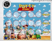Toy Story Potty Training Chart: Printable Reward Tracker (Digital Download)