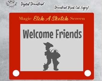 Printable Etch A Sketch Thank You Tags Toy Story Party Toy
