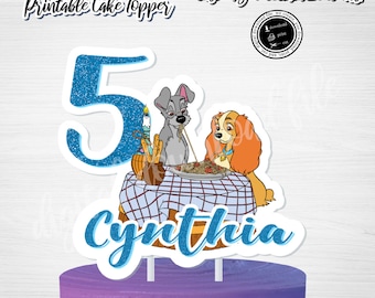 Lady Et Le Clochard Gateau Etsy