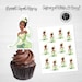 Printable PRINCESS TIANA Cake Topper, Princess and the Frog, Cake ...