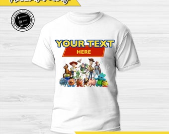 Custom Toy Story Iron-On Transfer: DIY Shirt Image (Digital Download)