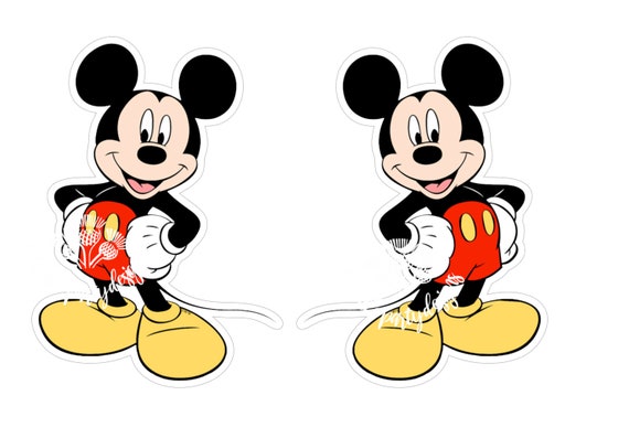 ミッキーマウス＆フレンズのセンターピース：印刷可能な