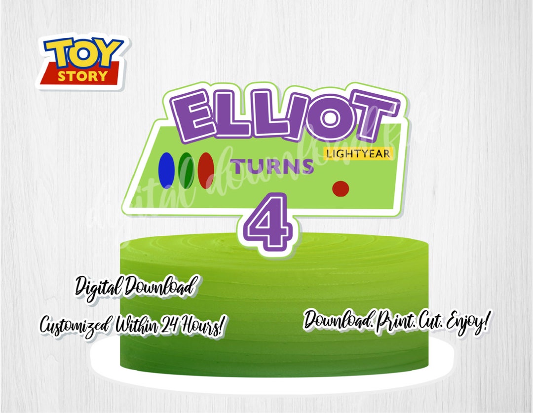Printable BUZZ LIGHTYEAR Cake Topper Toy Story Cake Topper Toy Story Printable BUZZ LIGHTYEAR Cake Topper Toy Story Cake Topper Toy Story