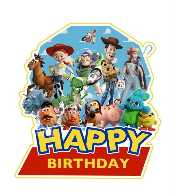 Toy Story Cake Topper Figurines
