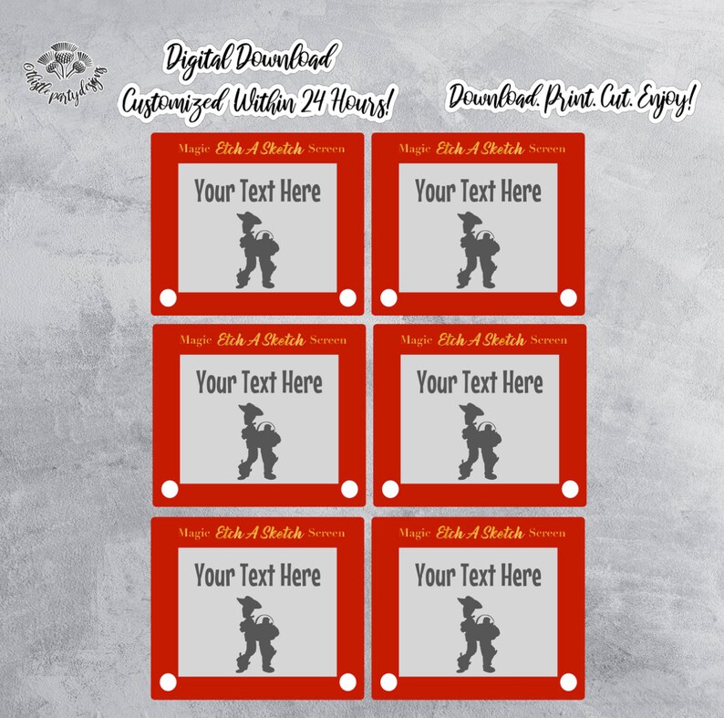 Printable Custom Toy Story Thank You Tags Toy Story Toy Story Etch Etch A Sketchtoy Story Party Digital Download Toy Story Toy Story 4