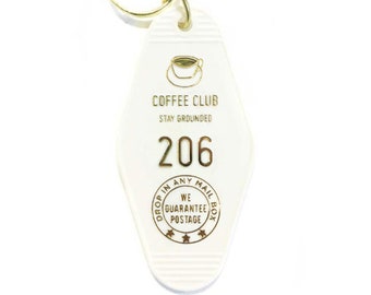 Coffee Club Key Tag