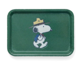 Three Potato Four x Peanuts® - Snoopy Hike Vintage-Style Tray