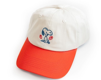 3P4 x Peanuts® - Snoopy Strawberry Dad Hat