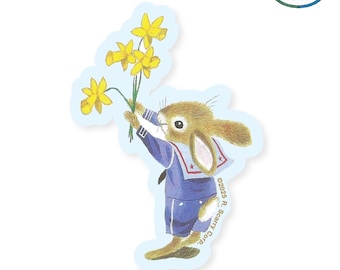 3P4 x Richard Scarry® - Sailor Bunny Dandelion Sticker