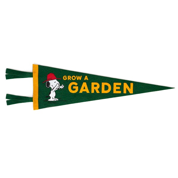 Three Potato Four x Peanuts® - Grow a Garden Pennant