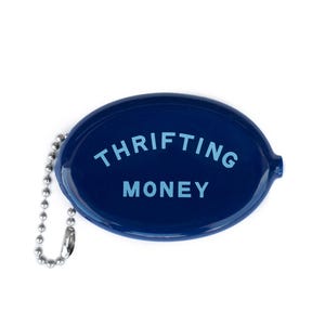 Porta monete - Thrifting Money (blu)