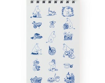 3P4 x Moomin® - Moominvalley Mini Notebook