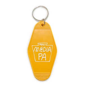 Key Tag - Media PA (Mustard)