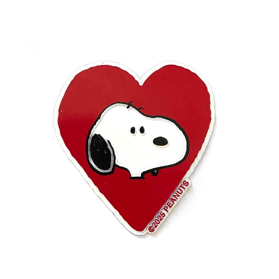 3P4 X Peanuts® - Snoopy Heart Magnet - Etsy