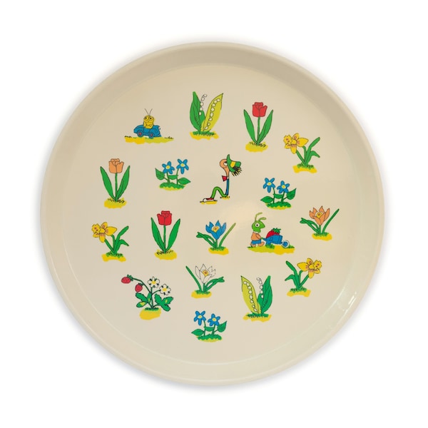 3P4 x Richard Scarry® - Floral Large Round Tray