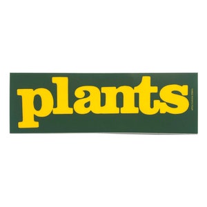Sticker - Planten