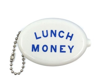 Rubber Squeeze Coin Pouch - Lunch Money