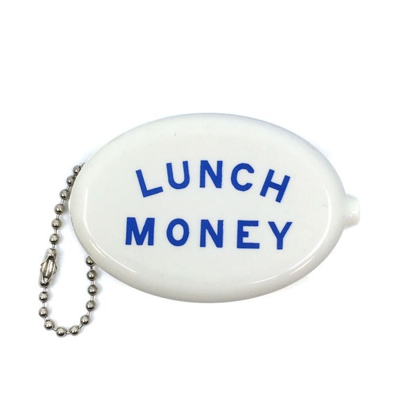 Rubber Squeeze Coin Pouch - Lunch Money