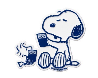 3P4 x Peanuts® - Snoopy & Woodstock "Cheers" Magnet