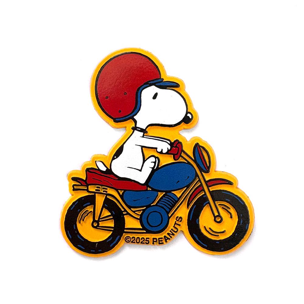 3P4 X Peanuts® - Snoopy Motorcycle Magnet - Etsy