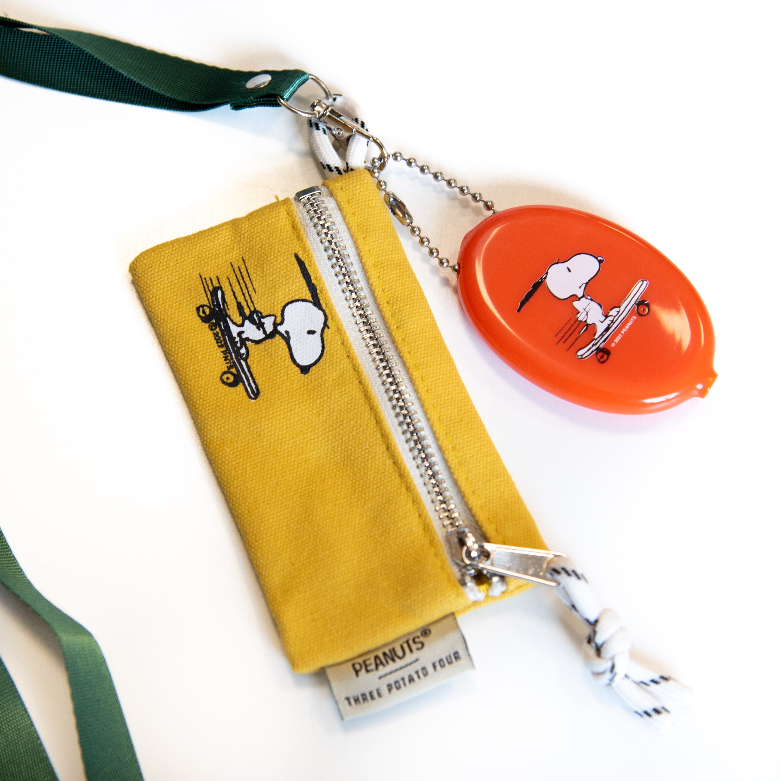 Three Potato Four X Peanuts® - Snoopy Skateboard Coin Pouch - Etsy