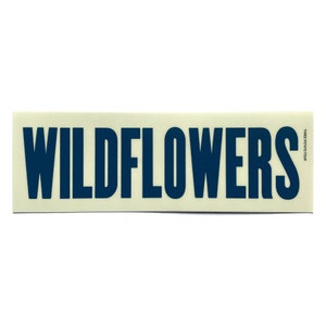Sticker - Wilde bloemen