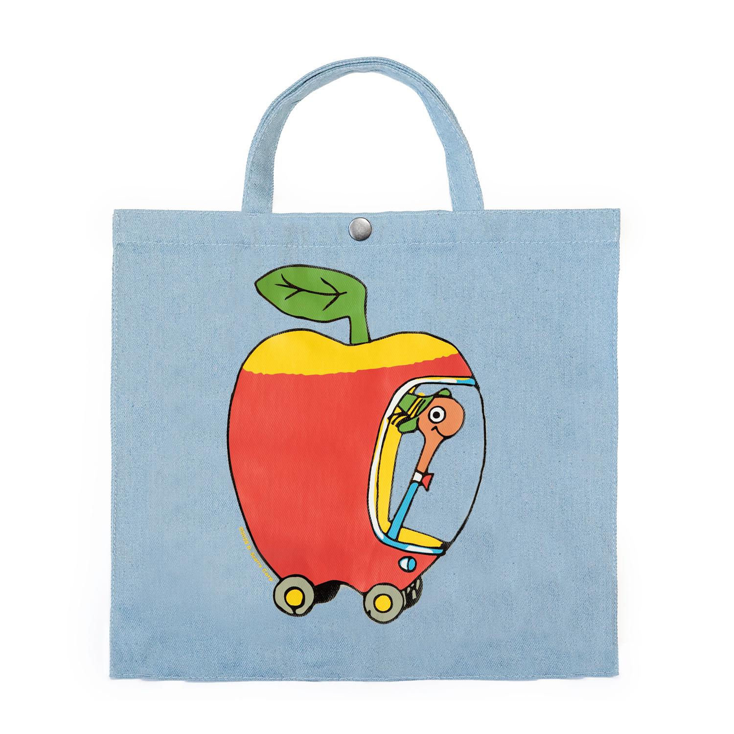3P4 X Richard Scarry® - Apple Car Market Tote - Etsy