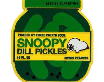 3P4 x Peanuts® Grocery - Snoopy Pickle Classic Fridge Magnet