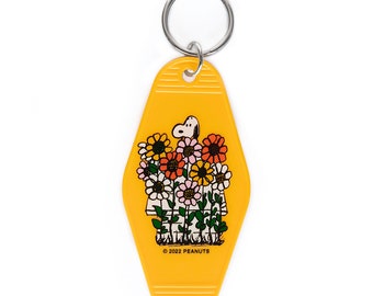 Three Potato Four x Peanuts® - Snoopy Daisy Garden Key Tag