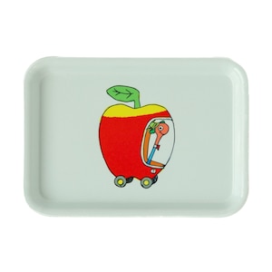 3P4 x Richard Scarry® - Apple Tablett im Vintage-Design