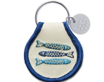 Patch Keychain - Tinned Fish