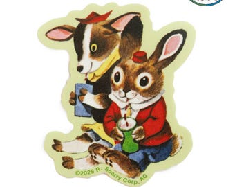 3P4 x Richard Scarry® - Farm Friends Sticker