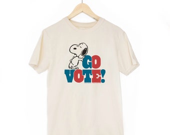 3P4 x Peanuts® - Go Vote Tee