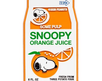 3P4 x Peanuts® Grocery - Snoopy Orange Classic Fridge Magnet
