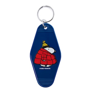 Three Potato Four x Peanuts® - Snoopy Puffy Coat Key Tag