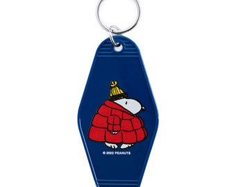 Three Potato Four x Peanuts® - Snoopy Puffy Coat Key Tag