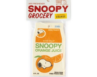 3P4 x Peanuts® Grocery - Snoopy Orange Juice Air Freshener
