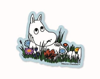 3P4 x Moomin® - Moomintroll Floral Field Sticker