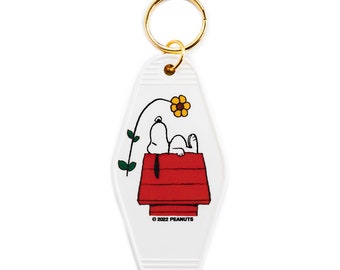 Three Potato Four x Peanuts® - Snoopy Doghouse Flower Key Tag