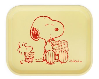 3P4 x Peanuts® - Snoopy & Woodstock Watermelon Medium Tray