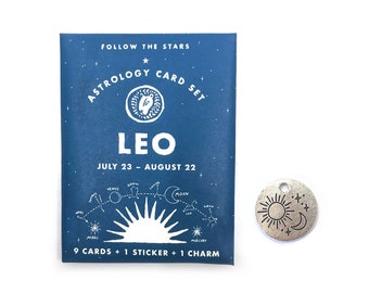 Leo Astrology Card Pack