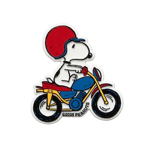 3P4 X Peanuts® - magnes motocyklowy Snoopy