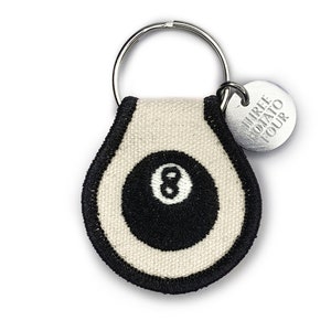 Custom Imprinted Magic 8 Ball Key Ring