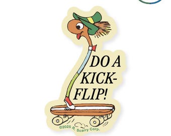3P4 x Richard Scarry® - Lowly Kickflip Sticker